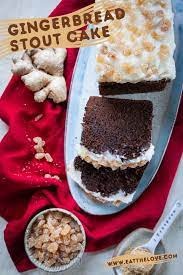 Buttermilk spice cake with brown sugar recipe. Gingerbread Stout Cake Eat The Love