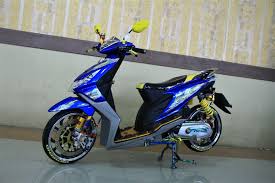Modifikasi yamaha byson full fairing model r6 terbaru. Modifikasi Babylook Style Honda Beat 2010 Cirebon Mengharu Biru Diguyur Warna Solid Dari Sikkens