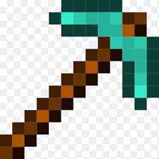 Minecraft diamond pickaxe png transparent images download free png images, vectors, stock photos, psd templates, icons, fonts, graphics, clipart, mockups, . Minecraft Icon 1 4 Diamond Pickaxe Blue And Brown Pick Axe Png Pngegg