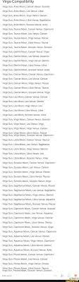 Virgo Compatibility Virgo Sun Aries Moon Cancer Venus Scorpio Virgo Sun Aries Moon Leo Venus Libra Virgo Sun Aries Moon Virgo Venus Gemini Virgo Sun A In 2021 Virgo Sun Cancer