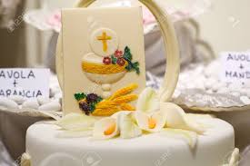 Check spelling or type a new query. Cake And Decorations For The Celebration Of First Communion Stock Photo Picture And Royalty Free Image Image 18146858