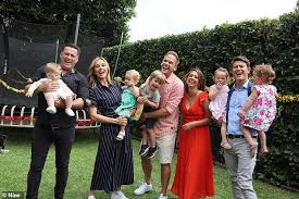 Today presenter karl stefanovic wanted nothing more than for his three children to watch him marry jasmine yarbrough. Today Hosts Karl Stefanovic Allison Langdon Alex Cullen Gather For A Christmas Ad With Their Kids Broread Com