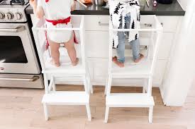 ikea hack: toddler learning tower stool