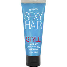 Run it through wet (not damp) hair to get defined waves. Amazon Com Sexyhair Style Hard Up Hard Holding Gel Travel Size 1 7 Oz Extreme Hold Non Flaking Formula All Hair Types Premium Beauty