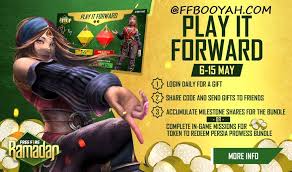 Download garena free fire apk for pc windows 10, 8, 7,the best multiplayer game after pubg. Free Fire Play It Forward Event Details Eid 2021 Free Fire Booyah