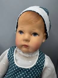 KÄTHE KRUSE PUPPE Nannerl, 25 cm, Däumlinchen, 2005, mit Zertifikat EUR  150,00