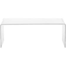 Peekaboo Acrylic Coffee Table Reviews Cb2 Acrylic Coffee Table Clear Coffee Table Pure Decor