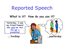 Distinction must be made between direct speech and reported speech. Como Aprender El Reported Speech Brickfield Tu Centro De Idiomas En Vila Real