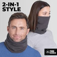 Neck Warmer Decathlon Thermal Fleece Neck Gaiter Winter Face Mask Windproof  Ear Warmer Scarf For Men Women Neck Scarf