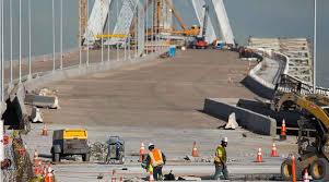Trade infrastructure — 15 percent of the nation's waterborne cargo is trucked over it annually — and a critical access route for commuters between the port of long beach and surrounding communities. Rail News Tifia Loan Issued To Long Beach Port S Gerald Desmond Bridge Project For Railroad Career Professionals