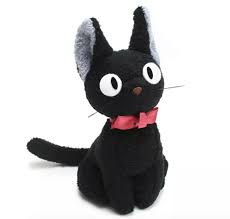 A Plush Version Of Jiji You Ll Love Snuggling Up With While Watching Kiki S Delivery Service For The Thousandth Time Just Don T Try To Feed Him Pancakes He S In 2020 Cat