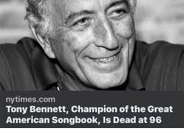 Remembering Tony Bennett and his iconic song I Left My Heart In San  Francisco