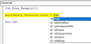 Vba Enum Step By Step Examples To Use Vba Enumerations