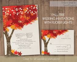 Fall Wedding Invitations Autumn Oak Tree Wedding With Rustic Etsy Wedding Themes Fall Wedding Themes Fall Rustic Fall Wedding Invitations