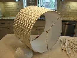 Pin By Bhw Floors On Bamboo Project Inspiration Lampshade Makeover Bamboo Light Diy Lampshade Makeover