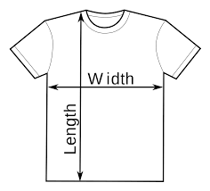 Download File T Shirt Size Diagram Svg Meta