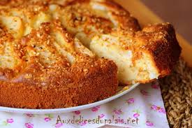 Gateau Moelleux Aux Poires Et Amandes Aux Delices Du Palais Recette Moelleux Aux Poires Gateau Moelleux Gateau Au Poire