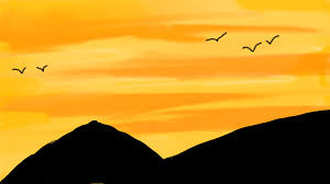 Simple Painting Mobile Painting Easy Paintings Digital Art Beginner Silhouette Art However, an artist's goal is not only to depict the landscape, but also to capture the mood and atmosphere of. digital art beginner