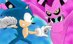 This series marked the first time mario and sonic ever appeared together in a video game. Sonic Vs Zazz By Shirodeity On Deviantart