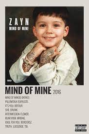 He was right to walk away. Mind On Mine Album Print Zayn Malik Zayn Mind Of Mine One Direction Posters Zayn Album