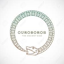 Sep 29, 2018 · the ouroboros is an ancient symbol that depicts a serpent eating its own tail. Abstract Vector Ouroboros Schlangen Symbol Schild Oder Ein Logo In Der Linie Fur Stilvorlagen Isoliert Lizenzfrei Nutzbare Vektorgrafiken Clip Arts Illustrationen Image 46638468