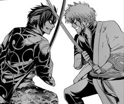 gintoki vs takasugi 銀魂 イラスト 銀魂 コミック 高杉晋助