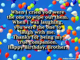 Happy birthday status for brother. Birthday Wishes Whatsapp Status For Brother From Sister Emotional Todayz News