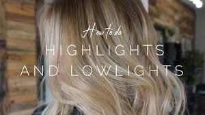 Slather the honey hues on as thick as you like, or just use them as a minimal highlighting option. How To Do Highlights And Lowlights Hair Tutorail Youtube