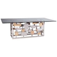 ( 0.0) out of 5 stars. Artistica Home Signature Designs Gold Leaf And Argento Cityscape Rectangular Dining Table With Glass Top 01 2041 877 88c Bellacor