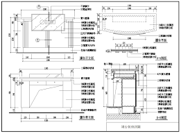 裝潢室內設計通用cad圖庫 300個大樣節點圖集 建築cad設計資源庫 floor plans