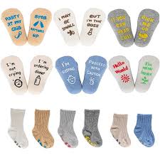Amazon Com Baby Socks Gift Set Shower Gifts Newborn Funny Present 6 Pair For 0 12 Months Unisex In 2020 Baby Socks Gift Set Gift Newborn Baby Gift Sets
