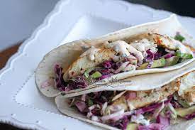 Maybe you would like to learn more about one of these? Grilled Fish Soft Tacos With Baja Cream Sauce