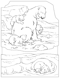 Coloring Book Animals A To I Polar Bear Coloring Page Bear Coloring Pages Coloring Books