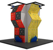 Rock Climbing Modular Panels Bouldering Walls With Auto-Belay