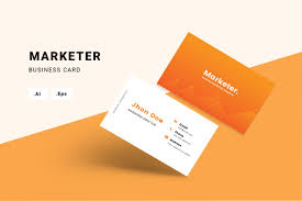 Make your own personalized business cards with our online business card maker. Marketer Business Card Tmint