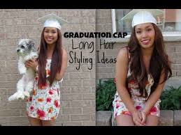 Maybe you would like to learn more about one of these? Graduation Cap Long Hair Style Ideas Itsnellylospe Youtube
