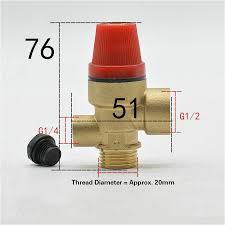 Fixing water heater pressure relief valve leaking problems. Dn15 G1 2 Inch Brass Pressure Relief Valve For Water Heater Boiler Hot Water Tank Safety Valve Control Value 1 5 8 Bar Valve Aliexpress