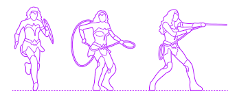 Download Wonder Woman Gal Gadot Dimensions Drawings Dimensions Com