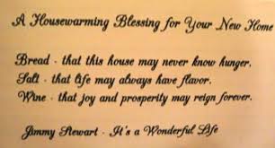 It S A Wonderful Life 1946 A Housewarming Blessing For Your New Home Jimmy Stewart Its A Wonderful Life Wonder House Warming
