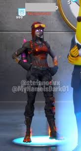 The renegade raider troop is the name of one of the female battle pass outfits for the game fortnite: Forttory Fortnite Leaks News On Twitter Molten Renegade Raider In Game Look Via Stefanodvx And Mynameisdark01