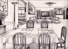 (for details instructs on the drawing, please refer to the video above). One Point Perspective Living Room Drawing Inspiration 61833 Kitchen Perspective Room Room Perspective Drawing Perspective Drawing
