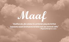 Selamat hari raya idul fitri, mohon maaf lahir dan batin. Maaf Sang Penceloteh