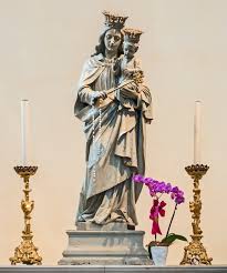 La que trae auxilios venidos del cielo. Maria Auxilio De Los Cristianos Wikipedia La Enciclopedia Libre