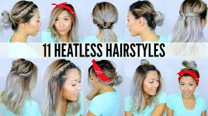 Here are some selective step by step easy hairstyles to achieve. Come Follow Me On Instagram Sign Up For Email Updates Hello There Here Is How To 11 Heatless Quick And Heatless Hairstyles Easy Hairstyles Hair Styles