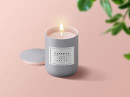 Free Candle Mockup Psd Candle Mockup Candles Free Candles