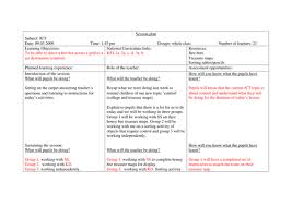 Y2 Bee Bots Lesson Plan Beebot Printable Lesson Plans Weekly Lesson Plan Template