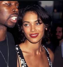 TBT Harold Perrineau & Kirsten Wilson attend the premiere of Smoke (1995)  Repost: @throwbackculturera