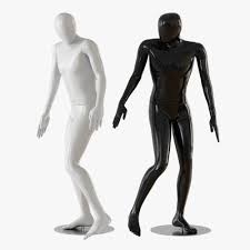 Abstract Man Mannequin 3d Model Black Mannequin 3d Model Character Mannequins