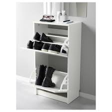 Devin teak glass display cabinet shop furniture online in singapore. Bissa Shoe Cabinet With 2 Compartments White 49x93 Cm Ikea