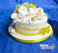 24 novembre 2011 dolci e torte boombera by nina piccoli. Torta Con Fiori Per Una Ragazza Di 94 Anni Zia Debby